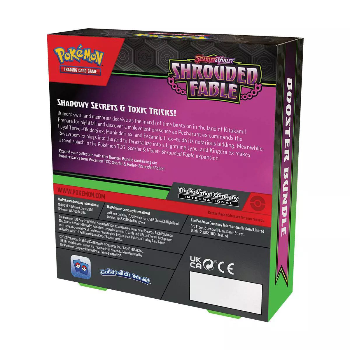 Pokémon Trading Card Game: Scarlet & Violet - Shrouded Fable Booster Bundle